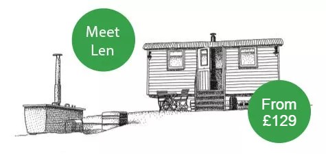 Len shepherd hut pet friendly